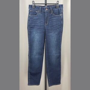 NEW J Crew Jeans Womens 26 blue denim straight leg preppy casual classic